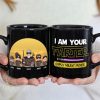 I Am Your Farter Oops I Meant Father Personalized S.W. Black Mug Gift For Dad