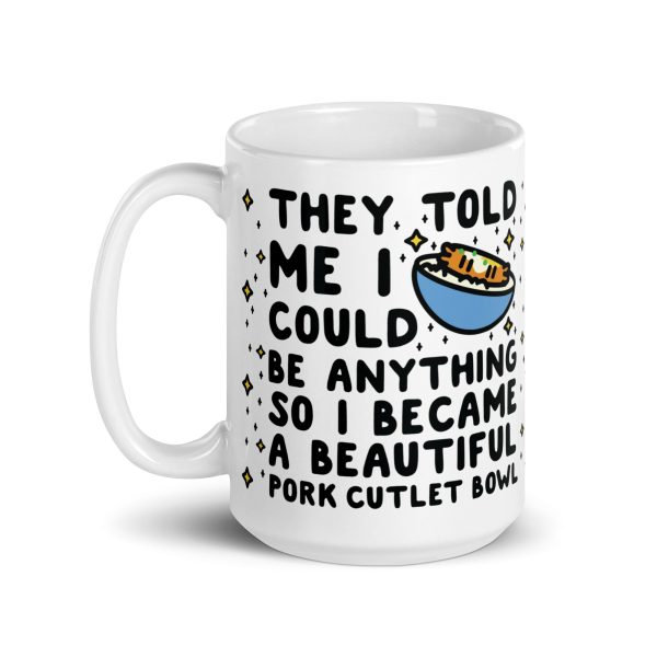 I Became a Beautiful Pork Cutlet Bowl Coffee Mug