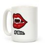 I Bite. Coffee Mug