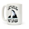I Came Out of the Ocean Killer Whale Coffee Mug