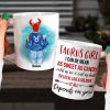 I Can Be Mean As Sweet As Candy - Personalized White Mug - Gift For Zodiac Girl