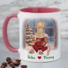 I Can Get You On The Naughty List, Personalized Accent Mug, Christmas Gift For Couple, Xmas Mug