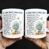 I CAN ONLY IMAGINE - Personalized Custom Coffee Mug - FTH064_MG