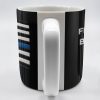 I Can't Fix Stupid But I Can Cuff It, Handcuffs and Thin Blue Line Flag - Personalized Custom Coffee Mug - OFC017_MG