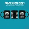 I Can't My Kid Has Practice Coffee Mug Funny Sports Mom Dad Gift for Parents