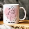 I Challenge You To A Who Better In Bed Personalized White Mug