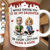 I Choose You In Every Lifetime - Personalized White Edge-to-Edge Mug