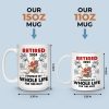 I Deserve This Mug - Personalized Custom Mug - Appreciation, Retirement Gift For Coworkers, Work Friends, Colleagues