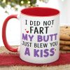 I Did Not Fart-Gift For Couple-Personalized Wine Tumbler- Funny Couple Wine Tumbler