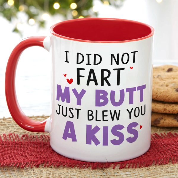 I Did Not Fart-Gift For Couple-Personalized Wine Tumbler- Funny Couple Wine Tumbler