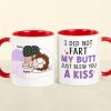 I Did Not Fart-Gift For Couple-Personalized Wine Tumbler- Funny Couple Wine Tumbler