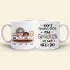 I Don't Always Spoil My Grandkids, Gift For Grandparents, Personalized Mug, Grandkids Mug