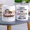 I Don't Always Spoil My Grandkids, Gift For Grandparents, Personalized Mug, Grandkids Mug