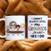 I Don't Always Spoil My Grandkids, Gift For Grandparents, Personalized Mug, Grandkids Mug
