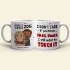 I Don't Care If You Have Small Boobs, Gift For Her, Personalized Mug, Funny Couple Mug, Couple Gift