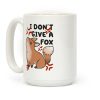 I Don't Give a Fox Coffee Mug