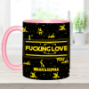 I F*cking Love You - Personalized Accent Mug - Gift For Couples NL122