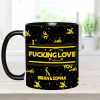 I F*cking Love You - Personalized Accent Mug - Gift For Couples NL122