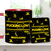I F*cking Love You - Personalized Accent Mug - Gift For Couples NL122