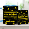 I F*cking Love You - Personalized Accent Mug - Gift For Couples NL122