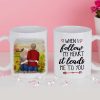 I Follow My Heart And It Leads Me To You - Gift For Couples, Personalized Mug