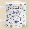 I Found A Sister By Heart - Bestie Personalized Custom 3D Inflated Effect Printed Mug - New Arrival, Gift For Best Friends, BFF, Sisters AMZ