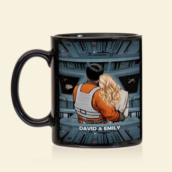 I Found The One I Was Looking For, Personalized Couple Mug, Anniversary Gift Idea, Gift For Him, Gift For Her, Couple Gift 01QHTI300623HH