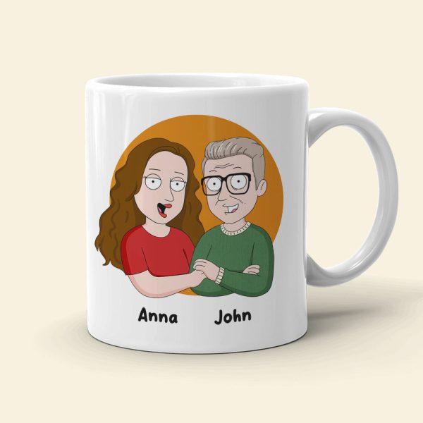 I Get That From You Personalized Funny Dad Coffee Mug 02DNLI100523HH