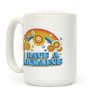 I Have a Migraine Retro Rainbow Coffee Mug