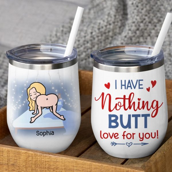 I Have Nothing Butt Love For You - Personalized Coffee Mug - Gift For Couple