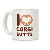 I Heart Corgi Butts Coffee Mug