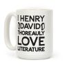 I Henry David Thoreauly Love Literature Coffee Mug