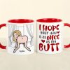 I Hope Your Day Is As Nice As My Butt-Personalized Coffee Mug-Gift For Couple- Funny Couple Mug