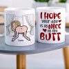 I Hope Your Day Is As Nice As My Butt-Personalized Coffee Mug-Gift For Couple- Funny Couple Mug