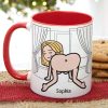 I Hope Your Day Is As Nice As My Butt-Personalized Coffee Mug-Gift For Couple- Funny Couple Mug