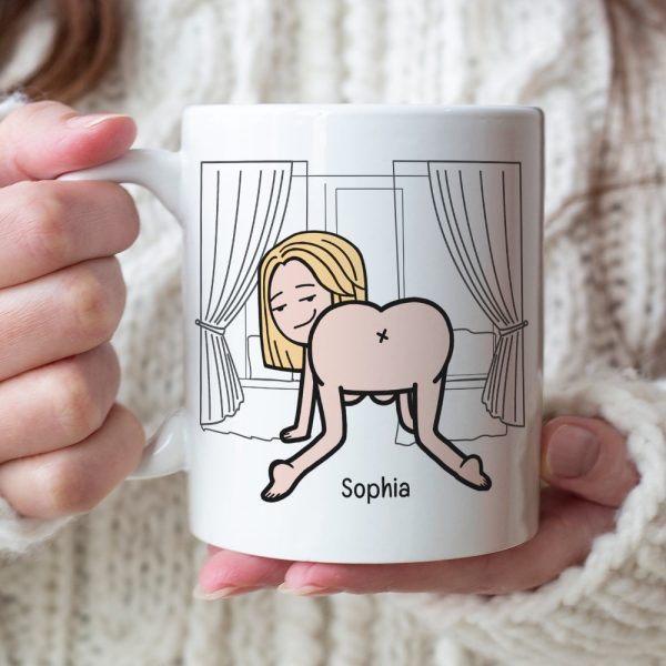 I Hope Your Day Is As Nice As My Butt-Personalized Coffee Mug-Gift For Couple- Funny Couple Mug