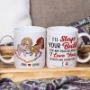 I Just Want To Slap Your Butt For Any Reason, Funny Personalized Couple Coffee Mug, Gift For Him/Her