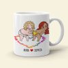 I Just Want To Slap Your Butt For Any Reason, Funny Personalized Couple Coffee Mug, Gift For Him/Her