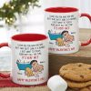 I Just Want To Touch Your Butt All The Time, Personalized Accent Mug, Funny Couple Gifts