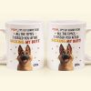 I Kissed You After Licking Butt - Personalized Mug