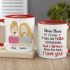 I Know I Can Be A Bitch Sometimes, Personalized Mug, Gift For Mom, Mom And Daughter Mug, Mother's Day Gift
