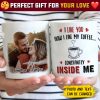 I Like You How I Like My Coffee Constantly Inside Me - Upload Image, Gift For Couples - Personalized Mug
