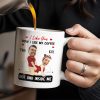 I Like You How I Like My Coffee Hot And Inside Me Mug - Personalized Custom Coffee Mug - CPL283_MG