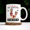 I Like You How I Like My Coffee Hot And Inside Me Mug - Personalized Custom Coffee Mug - CPL283_MG