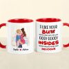 I Like You, Personalized Couple Make Love Mug 03DNDT060323TM