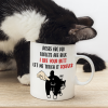 I Like Your Butt - Let Me Touch It Forever, Personalized Funny Cat Butt White Mug