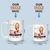 I Look At Every Day With You As A Gift - Couple Personalized Custom Mug - Gift For Husband Wife, Anniversary