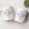 I Love Every Bone In Your Body, Favorite Hearts Design - Personalized Custom Coffee Mug - CPL1294_MG