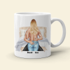 I Love Every Bone In Your Body, Naughty Couple Make Love Happy Valentine's Day White Mug