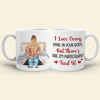 I Love Every Bone In Your Body, Naughty Couple Make Love Happy Valentine's Day White Mug